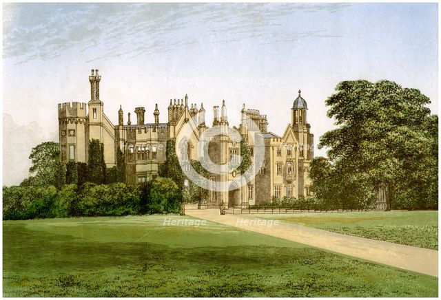 Danbury Palace, Essex, home of the Bishop of Rochester, c1880. Artist: Unknown