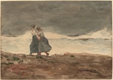 Danger, 1883/1887. Creator: Winslow Homer