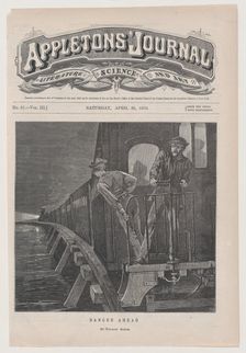 Danger Ahead (Appleton's Journal, Vol. III), April 30, 1870. Creator: Unknown