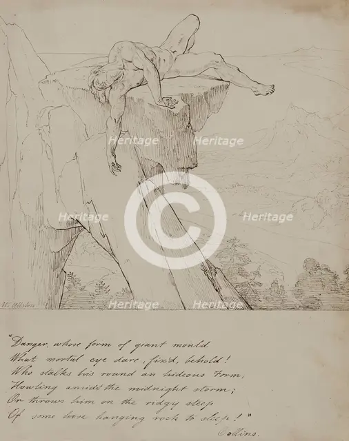 "Danger", c1815. Creator: Washington Allston.