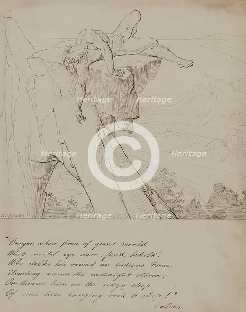 "Danger", c1815. Creator: Washington Allston.