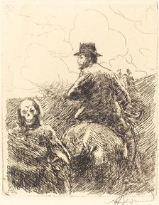 Danger Passed (Danger passe), 1900. Creator: Paul Albert Besnard