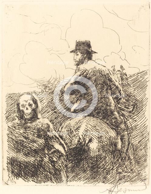 Danger Passed (Danger passe), 1900. Creator: Paul Albert Besnard.