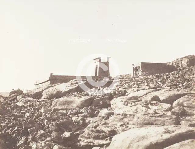 Dandour, Vue Générale des Ruines, 1851-52, printed 1853-54. Creator: Félix Teynard.