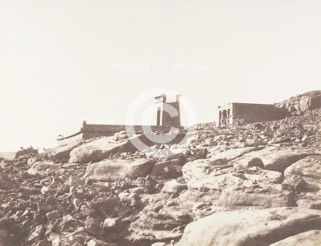 Dandour, Vue Générale des Ruines, 1851-52, printed 1853-54. Creator: Félix Teynard.