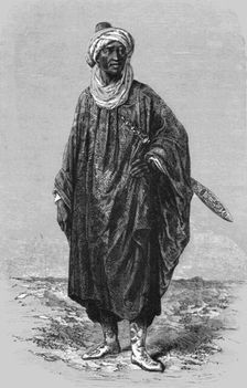 'Dandangoura, chief of Farabougou; Journey from the Senegal to the Niger 1875. Creator: Unknown