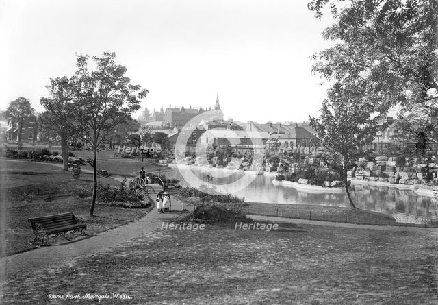 Dane Park, Margate, Kent, 1896-1910. Artist: Unknown