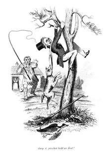 Dang it pincher hold un fast! 19th century