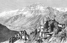 Dankar, Lahul and Spiti, India, 1895.Artist: Armand Kohl
