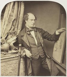 Daniel Maclise (1806-1870), 1857. Creator: William Lake Price (British, 1810-1896)