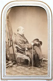 Daniel Maclise R.A, c1860s. Creator: Maull & Polyblank