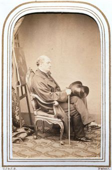Daniel Maclise R.A, c1860s. Creator: Maull & Polyblank
