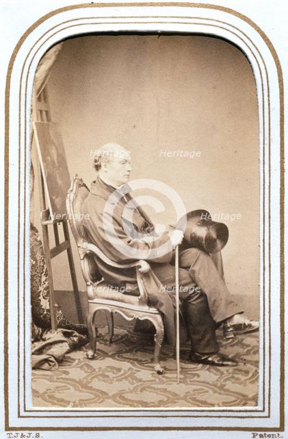 Daniel Maclise R.A, c1860s. Creator: Maull & Polyblank.