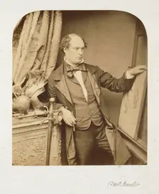 Daniel Maclise, RA, c1857. Creator: William Henry Lake Price