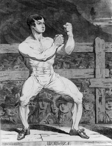 Daniel Mendoza (1764-1836), Jewish boxer. Creator: Unknown