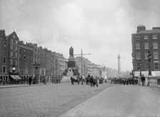 Daniel O'Connell statue, Dublin, Ireland, c1895. Creator: Robert Augustus Henry L'Estrange