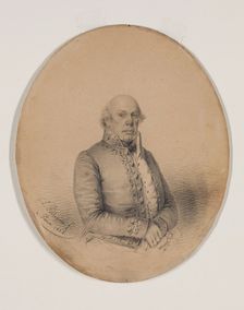 Daniel Brent, 1828. Creator: Louis-Jean Baptiste Pellegrin