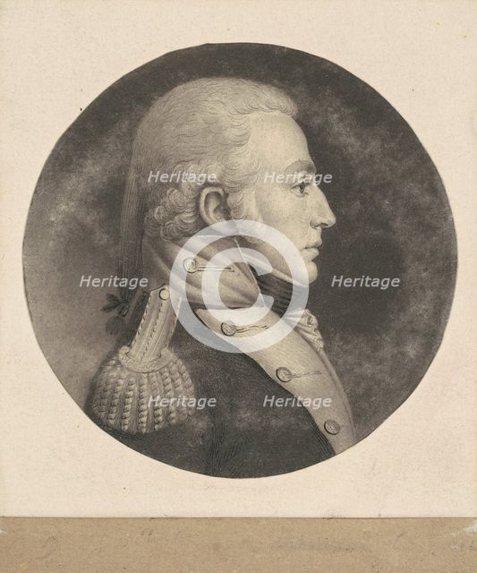 Daniel Carmick, 1798-1799. Creator: Charles Balthazar Julien Févret de Saint-Mémin.
