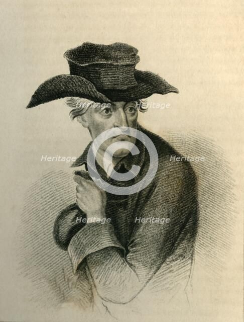 'Daniel Dancer, Esq. - The Remarkable Miser', 1821. Creator: R Page.