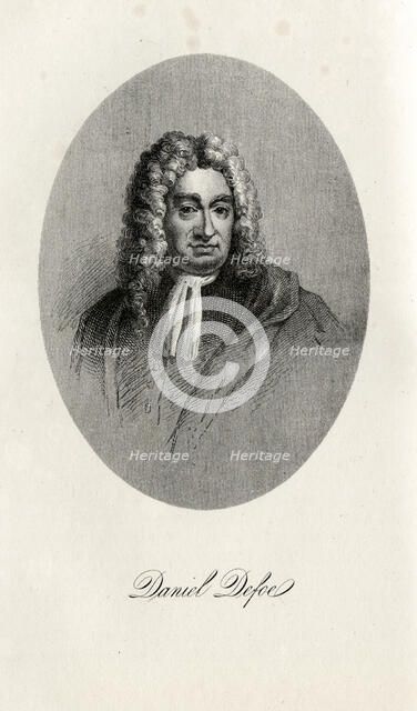 Daniel Defoe (1660-1731), 18th century. Artist: Anonymous  
