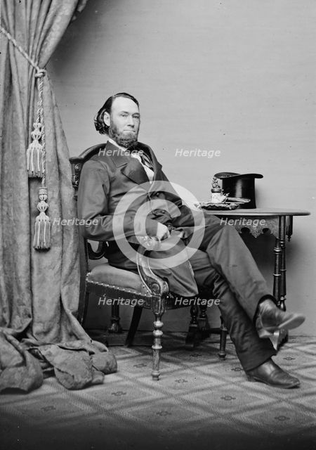 Daniel Eton Somes of Maine, between 1855 and 1865. Creator: Unknown.