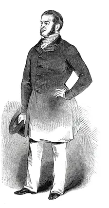 Daniel Forrester, aged 45, 1844. Creator: Unknown