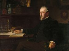 Daniël Franken Dzn (1838-98), banker and art collector, 1888. Creator: Willy Martens