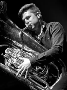 Daniel Herskedal, 2014. Artist: Alan John Ainsworth