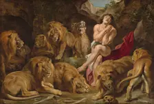 Daniel in the Lions Den, c. 1614/1616. Creator: Peter Paul Rubens