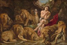 Daniel in the Lions Den, c. 1614/1616. Creator: Peter Paul Rubens