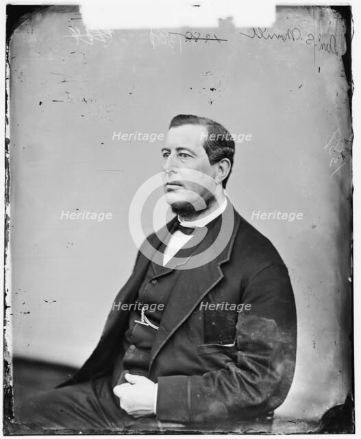 Daniel Johnson Morrell of Pennsylvania, between 1865 and 1880. Creator: Unknown.
