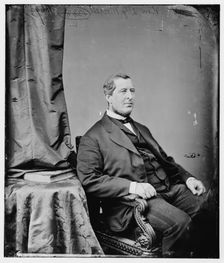 Daniel Johnson Morrell of Pennsylvania, between 1860 and 1875. Creator: Unknown
