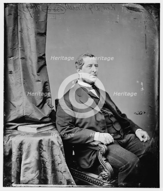 Daniel Johnson Morrell of Pennsylvania, between 1860 and 1875. Creator: Unknown.