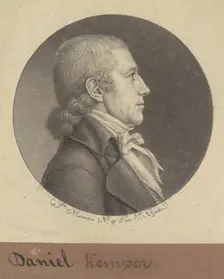 Daniel Kemper, 1797. Creator: Charles Balthazar Julien Févret de Saint-Mémin