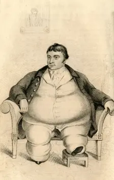 Daniel Lambert, of Surprising Corpulency 1821. Creator: R Cooper
