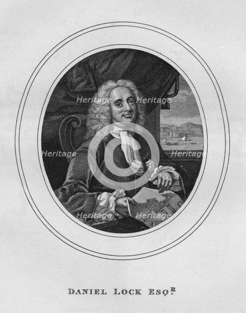 'Daniel Lock, Esq.', 1808, (1827). Creator: Thomas Cook.