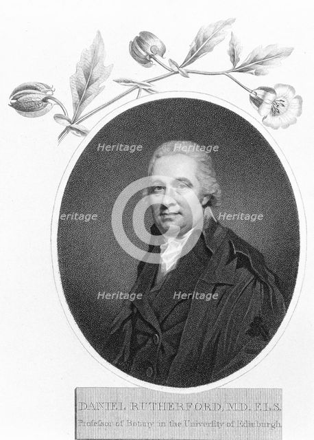 Daniel Rutherford, late 18th century. Creator: Unknown.