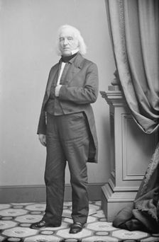 Daniel Stevens Dickinson of New York, between 1855 and 1865. Creator: Unknown