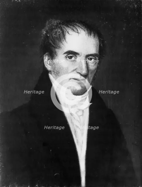 Daniel Strobel, Jr., ca. 1830. Creator: Louisa Catherine Strobel.