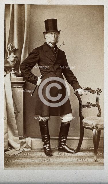 Daniel Seffert, [between 1863 and 1868]. Creator: Warwick's Photographic Studio.