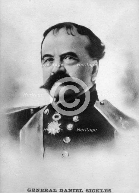 Daniel Sickles, (1819-1914), 1920s. Artist: Unknown
