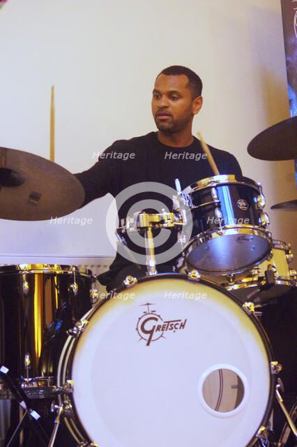 Daniel Smithson, Gary Crosby Sextet, National Jazz Archive, Loughton, Essex, Oct 2023. Creator: Brian O'Connor.