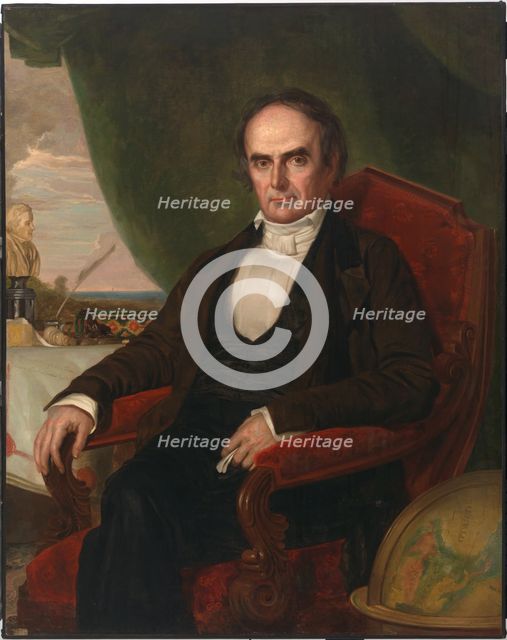 Daniel Webster, 1846. Creator: George Peter Alexander Healy.