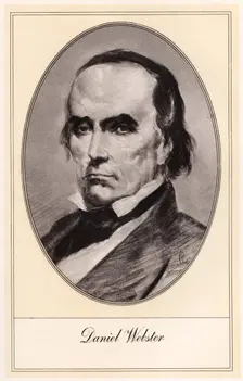 Daniel Webster, American statesman, (early 20th century). Artist: Gordon Ross