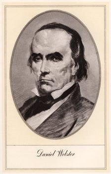 Daniel Webster, American statesman, (early 20th century). Artist: Gordon Ross