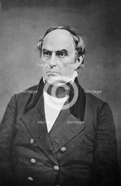 Daniel Webster, between 1855 and 1865. Creator: Unknown.