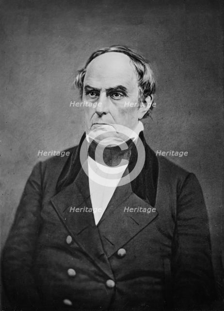 Daniel Webster, between 1855 and 1865. Creator: Unknown.