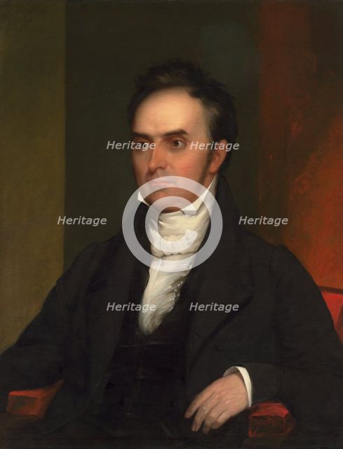 Daniel Webster, c. 1828. Creator: Chester Harding.
