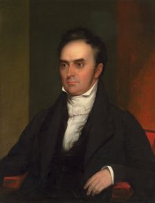Daniel Webster, c. 1828. Creator: Chester Harding