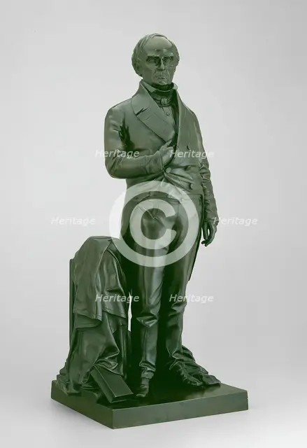 Daniel Webster, Modeled and cast 1853. Creator: Thomas Ball.